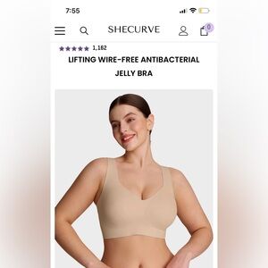 NWT Shecurve bra!